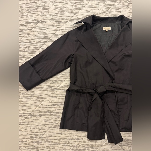 Vintage Brand Orange | Dark Espresso Kimono Wrap Jacket - Size S - Picture 4 of 8